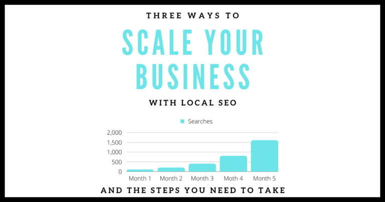 Three Ways To Scale Your Business With Local SEO