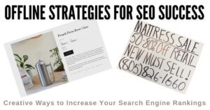 Offline Strategies For SEO Success