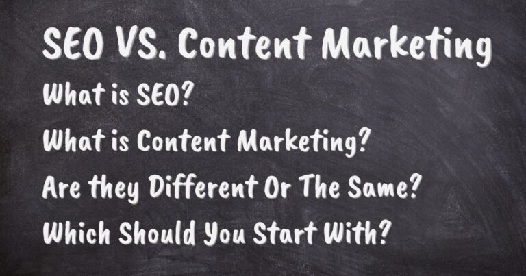 SEO VS Content Marketing