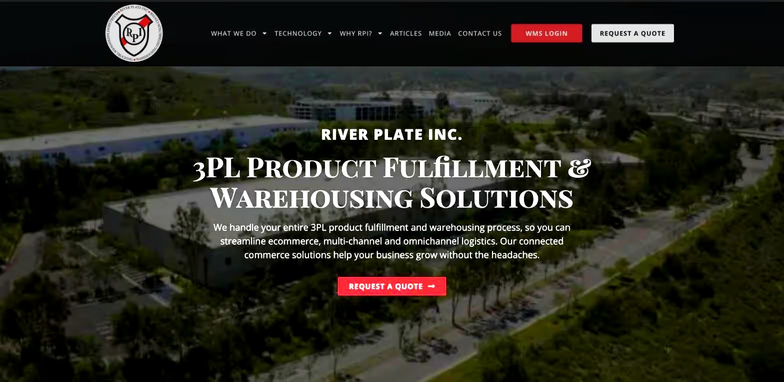 River Plate Inc. 3PL marketing case study