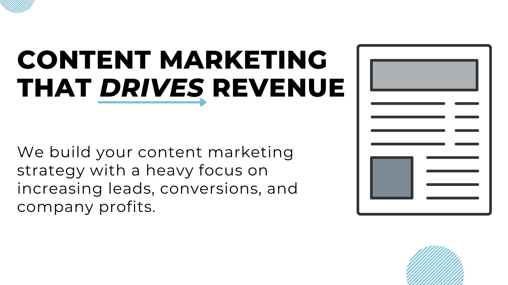 Content Marketing That Drives Revenues
